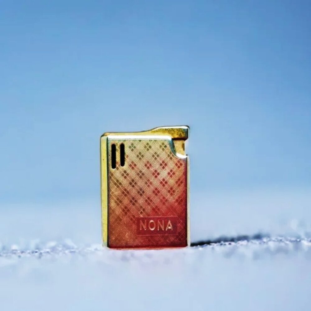 Vintage Colibri Gold Tone Lighter " Nona"